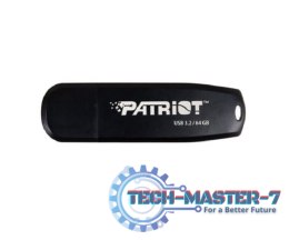 Pendrive (Pamięć USB) PATRIOT (64 GB /Czarny )