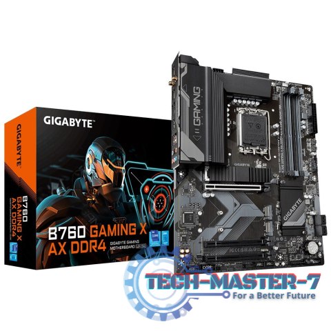 Płyta główna GIGABYTE B760 GAMING X AX LGA1700 ATX Płyta główna GIGABYTE B760 GAMING X AX LGA1700 ATX
