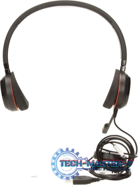 Słuchawki nauszne z mikrofonem JABRA Evolve 20 Duo (Przewodowe wtyk/Czarny) Słuchawki nauszne z mikrofonem JABRA Evolve 20 Duo (Przewodowe wtyk/Czarny)