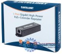 Wzmacniacz sygnału PoE+ Gigabitowy