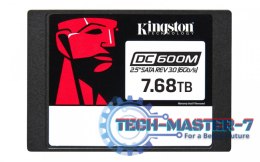 Dysk SSD KINGSTON SEDC600M/7680G (2.5″ /7.68 TB /SATA III /560MB/s /530MB/s)