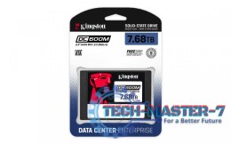 Dysk SSD KINGSTON SEDC600M/7680G (2.5″ /7.68 TB /SATA III /560MB/s /530MB/s)