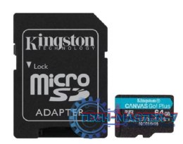 Karta pamięci KINGSTON 64 GB Adapter