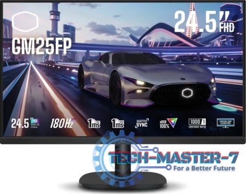 Monitor COOLER MASTER CMI-GM25FP-EK (24.5" /IPS /180Hz /1920 x 1080 /Czarny) Monitor COOLER MASTER CMI-GM25FP-EK (24.5" /IPS /180Hz /1920 x 1080 /Czarny)