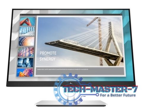 Monitor HP 9VJ40AA (24" /TFT IPS /1920 x 1200 /Srebrno-czarny)