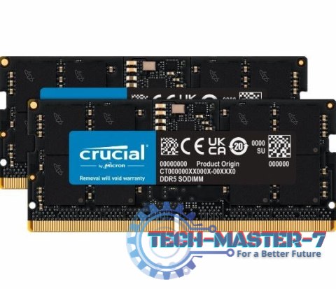 Pamięć CRUCIAL (SODIMM/DDR5/32 GB/5600MHz/46CL/DUAL) Pamięć CRUCIAL (SODIMM/DDR5/32 GB/5600MHz/46CL/DUAL)