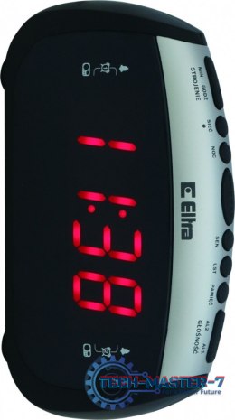 Radiobudzik ELTRA ZOSIA 312PLL Czarny