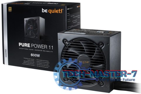 Zasilacz PC BE QUIET! 600W BN294 Zasilacz PC BE QUIET! 600W BN294
