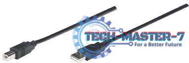 Kabel USB MANHATTAN Typ B 1.8