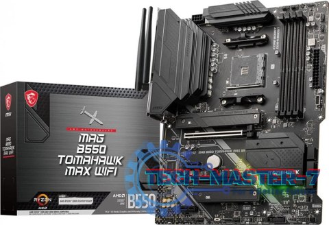 Płyta główna MSI B550 TOMAHAWK MAX WIFI Socket AM4 ATX Płyta główna MSI B550 TOMAHAWK MAX WIFI Socket AM4 ATX