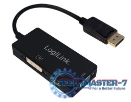 Przejściówka LOGILINK CV0109 Display Port - HDMI - VGA - DVI