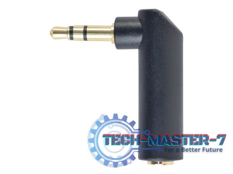 Adapter GEMBIRD A-3.5M-3.5FL MiniJack 3.5 mm (wtyk) - MiniJack 3.5 mm (gniazdo)