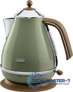 Czajnik DE LONGHI Icona Vintage (1.7L /2000W /Oliwkowy )