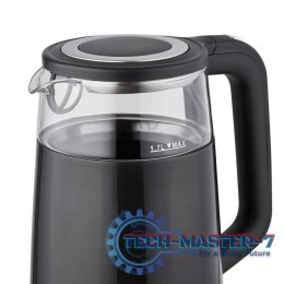 Czajnik ELDOM C530 (1.7L /2200W /Czarno-przezroczysty )