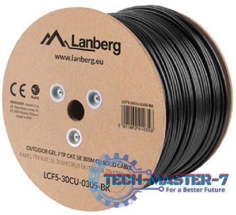 LANBERG LCF5-30CU-0305-BK 305 Sieciowy LANBERG LCF5-30CU-0305-BK 305 Sieciowy