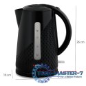 Czajnik bezprzewodowy ELDOM C240 2000W czarny 1,8L ELDOM
