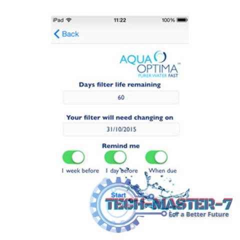 Dzbanek do wody Aqua Optima Oria 2,8l + filtr 60 dni + bidon 600ml WEBBER Dzbanek do wody Aqua Optima Oria 2,8l + filtr 60 dni + bidon 600ml WEBBER