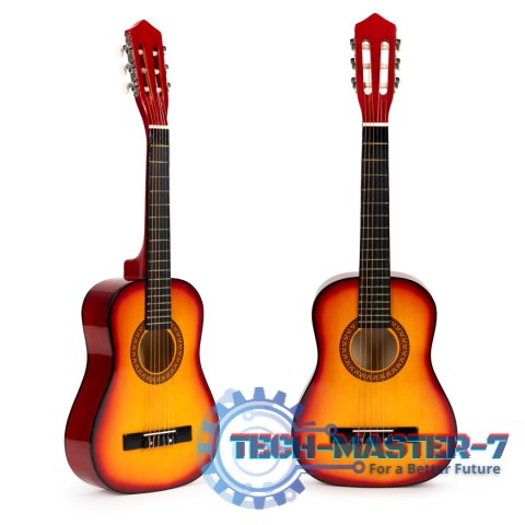 Gitara dla dzieci duża klasyczna drewniana 6 strun ECOTOYS ECOTOYS Gitara dla dzieci duża klasyczna drewniana 6 strun ECOTOYS ECOTOYS