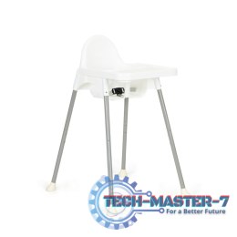 Krzesełko fotelik do karmienia 2w1 ECOTOYS biały ECOTOYS