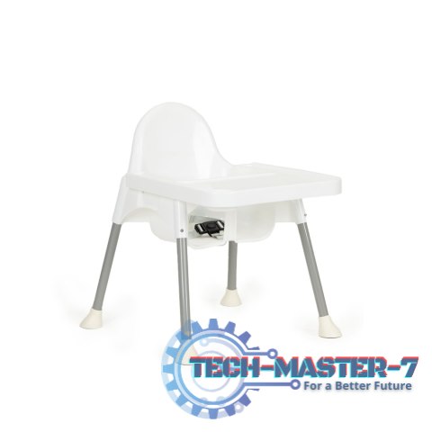Krzesełko fotelik do karmienia 2w1 ECOTOYS biały ECOTOYS Krzesełko fotelik do karmienia 2w1 ECOTOYS biały ECOTOYS
