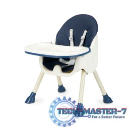 Fotelik krzesełko do karmienia dzieci wysokie 2w1 ECOTOYS ECOTOYS