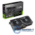 Karta graficzna ASUS Dual GeForce RTX 4070 SUPER EVO OC 12GB GDDR6X (90YV0KC0-M0NA00)
