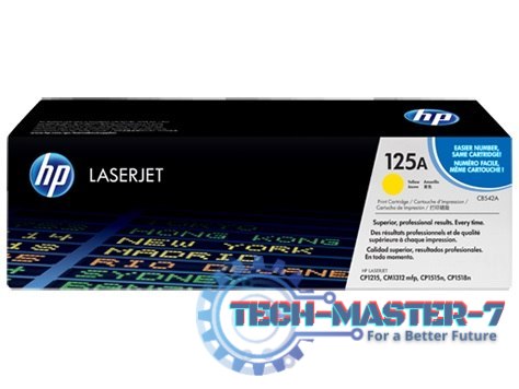 Kaseta z tonerem HP 125A żółty CB542A Kaseta z tonerem HP 125A żółty CB542A