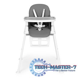 Krzesełko fotelik do karmienia dzieci 3w1 składany ECOTOYS ECOTOYS