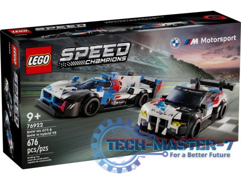 LEGO 76922 SPEED CHAMPIONS - Samochody wyścigowe BMW M4 GT3 & BMW M Hybrid V8 LEGO 76922 SPEED CHAMPIONS - Samochody wyścigowe BMW M4 GT3 & BMW M Hybrid V8