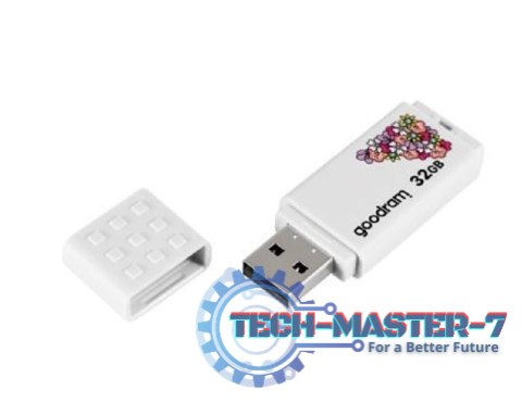 Pendrive (Pamięć USB) GOODRAM (32 GB /USB 2.0 /Biały z wzorem ) Pendrive (Pamięć USB) GOODRAM (32 GB /USB 2.0 /Biały z wzorem )
