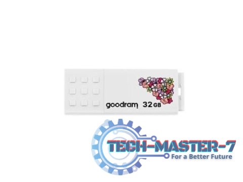 Pendrive (Pamięć USB) GOODRAM (32 GB /USB 2.0 /Biały z wzorem ) Pendrive (Pamięć USB) GOODRAM (32 GB /USB 2.0 /Biały z wzorem )