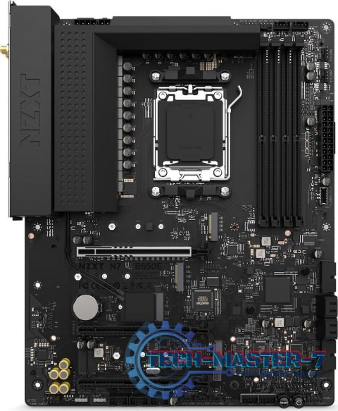 Płyta główna NZXT N7 B650E AMD AM5 AM5 ATX Płyta główna NZXT N7 B650E AMD AM5 AM5 ATX