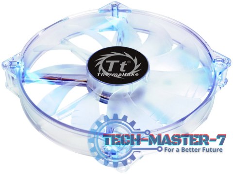 Wentylator do obudów THERMALTAKE Pure 20 LED Niebieski CL-F016-PL20BU-A Wentylator do obudów THERMALTAKE Pure 20 LED Niebieski CL-F016-PL20BU-A