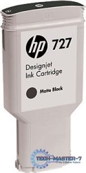 Wkład HP 727 Czarny C1Q12A