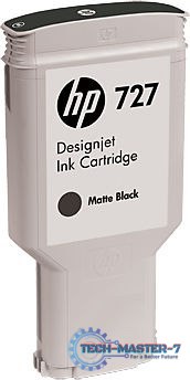 Wkład HP 727 Czarny C1Q12A