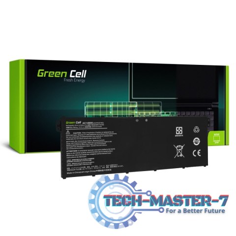 Bateria GREEN CELL do Wybrane modele notebooków marki Acer AC72 (2100 mAh /15.2V ) Bateria GREEN CELL do Wybrane modele notebooków marki Acer AC72 (2100 mAh /15.2V )