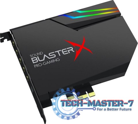 Karta dźwiękowa CREATIVE Sound BlasterX AE-5 Plus 70SB174000003 Karta dźwiękowa CREATIVE Sound BlasterX AE-5 Plus 70SB174000003