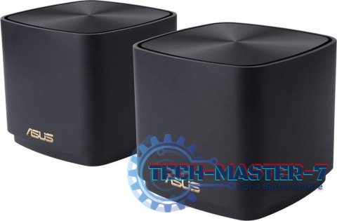 ZenWiFi AX Mini (XD4 Plus) AX1800 Dual-band Mesh WiFi 6 System WiFi 5 (Black - 2 Pack)