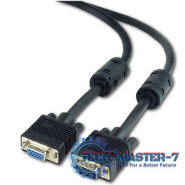 GEMBIRD VGA (F) - VGA (M) Czarny 3m /s1x VGA (gniazdo) 1x VGA (wtyk)