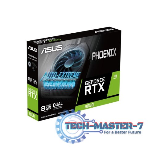 Karta graficzna ASUS Phoenix GeForce RTX 3050 V2 8GB GDDR6 (90YV0GH8-M0NA00) Karta graficzna ASUS Phoenix GeForce RTX 3050 V2 8GB GDDR6 (90YV0GH8-M0NA00)