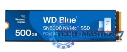 Dysk SSD M.2 WD Blue SN5000 500GB WD Blue (M.2″ /500 GB /PCI Express 4.0 (NVMe) /5000MB/s /4000MB/s)