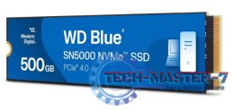 Dysk SSD M.2 WD Blue SN5000 500GB WD Blue (M.2″ /500 GB /PCI Express 4.0 (NVMe) /5000MB/s /4000MB/s)