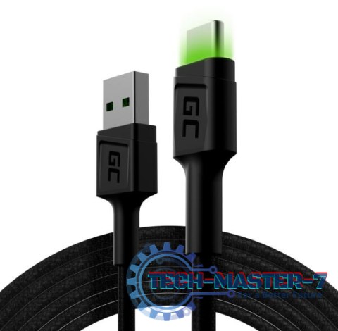 Kabel USB GREEN CELL USB typ C 2 Kabel USB GREEN CELL USB typ C 2