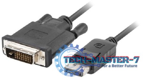 LANBERG CA-DPDV-10CU-0010-BK 1m /s1x DisplayPort 1x DVI-D
