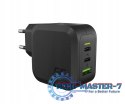 Ładowarka sieciowa PowerGaN 65W PD 3.0 QC 3.0 2xUSB-C 1xUSB-A