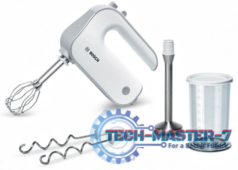 Mikser ręczny BOSCH MFQ 4070 (500W / Biały) Mikser ręczny BOSCH MFQ 4070 (500W / Biały)
