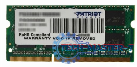 Pamięć PATRIOT (SODIMM/DDR3/4 GB/1600MHz/1.5V/11CL/SINGLE) Pamięć PATRIOT (SODIMM/DDR3/4 GB/1600MHz/1.5V/11CL/SINGLE)