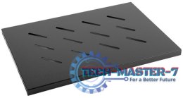 Półka do szaf 19'' 450mm 1U 500x280mm czarna