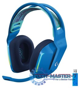 Słuchawki bezprzewodowe LOGITECH G733 Lightspeed Niebieski (Niebieski)
