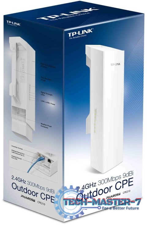 CPE210 Outdoor 2,4GHz 300Mbps CPE210 Outdoor 2,4GHz 300Mbps
